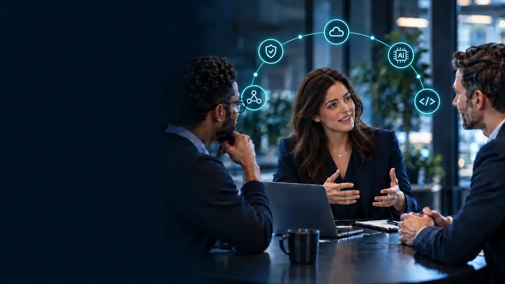 A specialist recruiter using Isentix intelligence to identify the strongest technology candidate